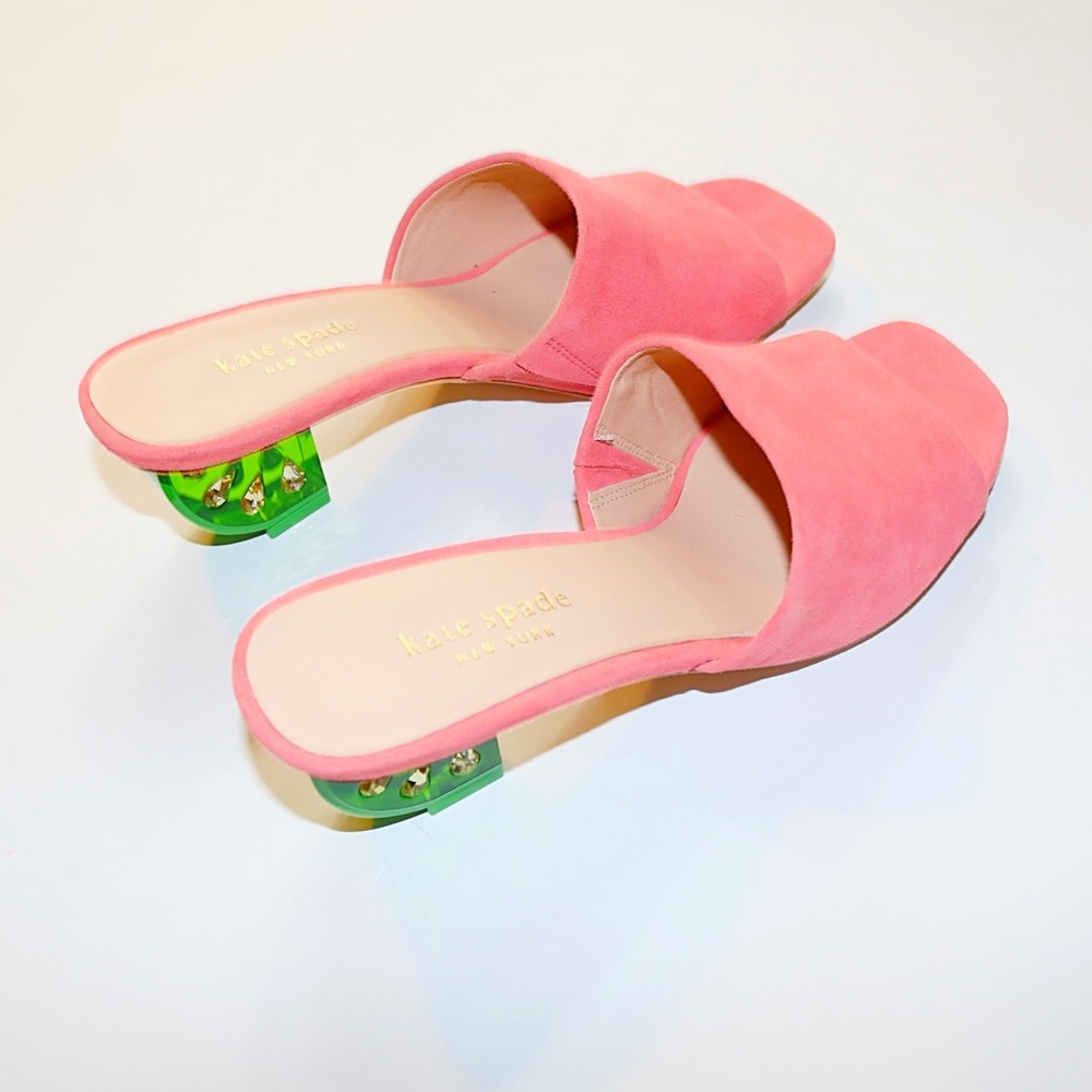 SOLD! ❤️ NEW! Kate Spade Citrus Slip On Slide Sandals - Picture 6 of 14